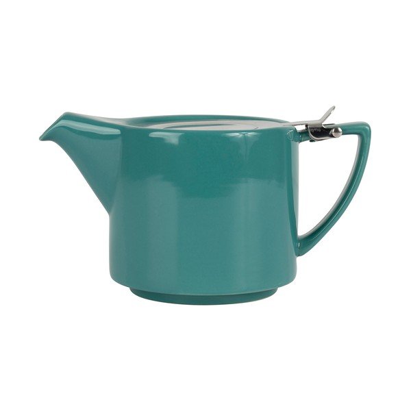 Kanvica na čaj z kameniny v petrolejovomodrej farbe 800 ml Design - Sema