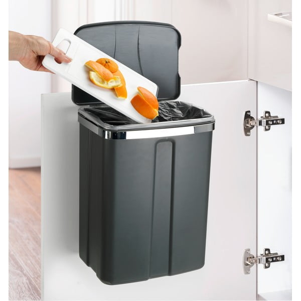 Závesný odpadkový kôš Wenko, 12 l-image-1