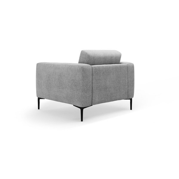 Sivé kreslo Bemy – Micadoni -image-2