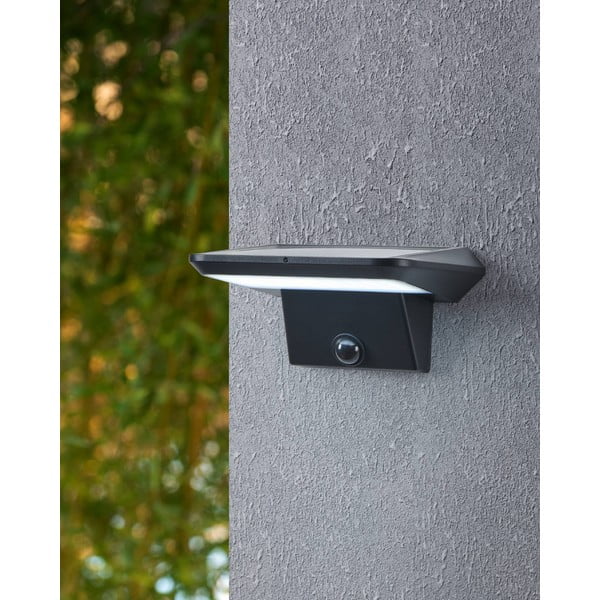 LED nástenné solárne vonkajšie svietidlo (výška 7,5 cm) PORRASSA – EGLO-image-1