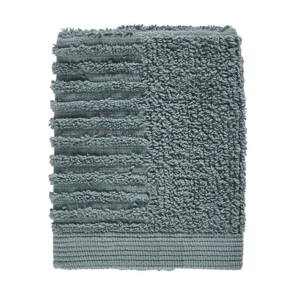Petrolejovozelený uterák zo 100% bavlny na tvár Zone Classic Petrol Green, 30 × 30 cm