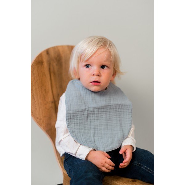 Sivý mušelínový podbradník Kindsgut Oslo-image-1