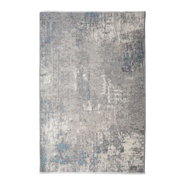 Obojstranný modro-sivý koberec Vitaus Manna, 125 x 180 cm