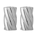 Kameninové svietniky v súprave 2 ks Silvia – Bloomingville