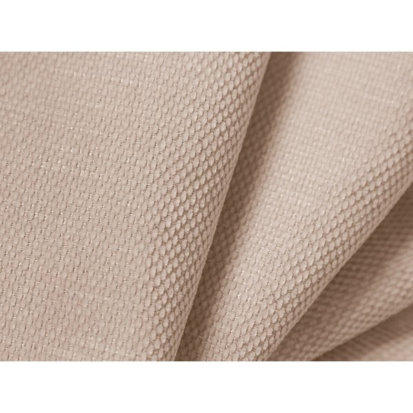 Béžová čalúnená dvojlôžková posteľ s úložným priestorom s roštom 140x200 cm Colonel – Cosmopolitan Design-image-1