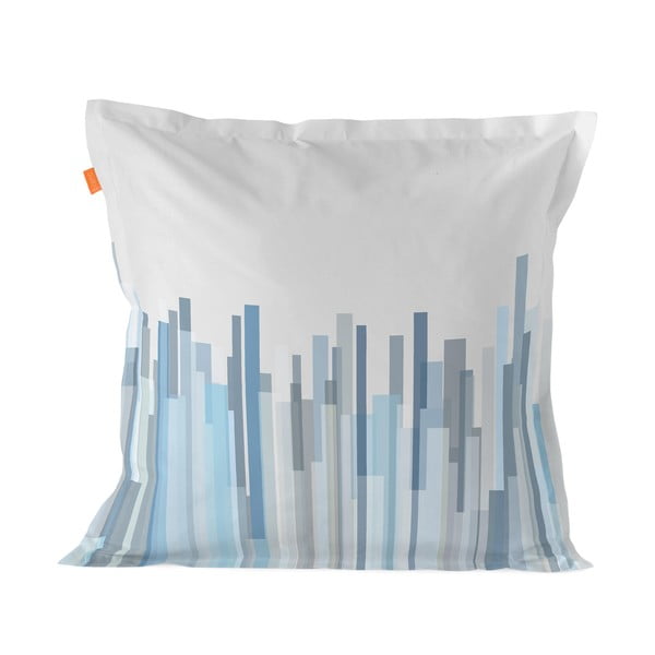 Balvnená obliečka na vankúš Blanc Crystal, 60 × 60 cm
