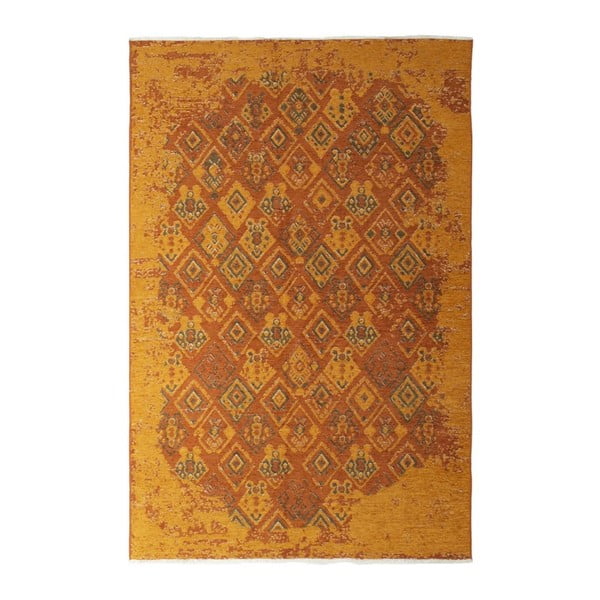 Oranžovo-hnedý obojstranný koberec Homemania, 125 x 180 cm
