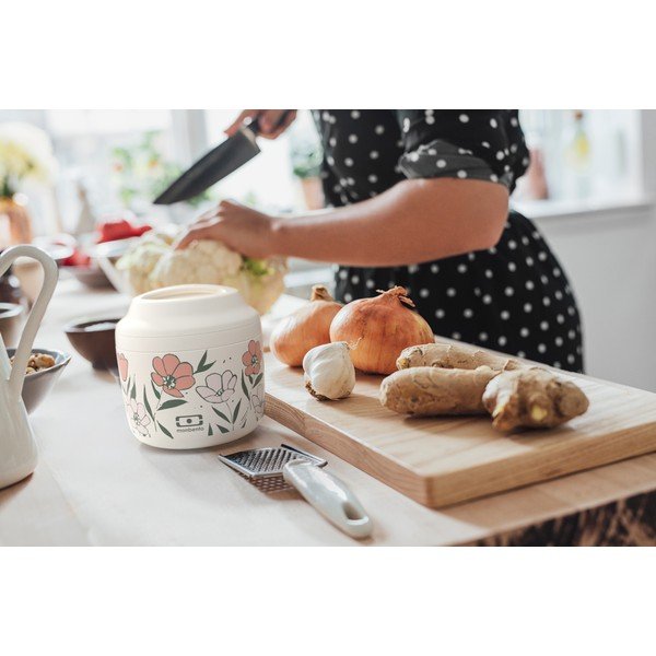 Béžová desiatová dóza Monbento Element, 550 ml-image-1