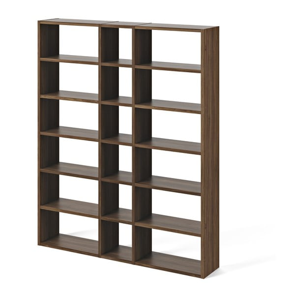 Tmavohnedá knižnica TemaHome Pombal, šírka 182 cm-image-2