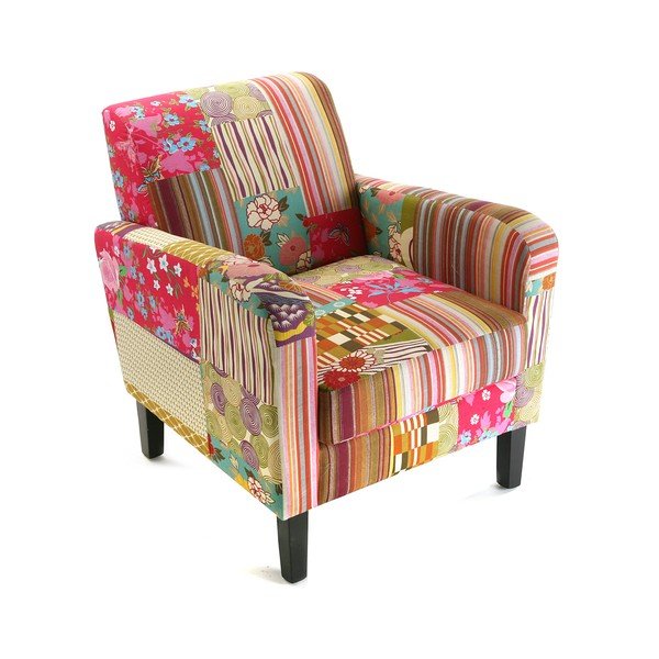 Kreslo Versa Patchwork Jane