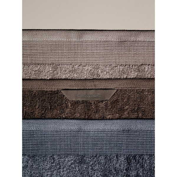 Tmavosivá bavlnená osuška Blomus, 140 x 70 cm-image-4