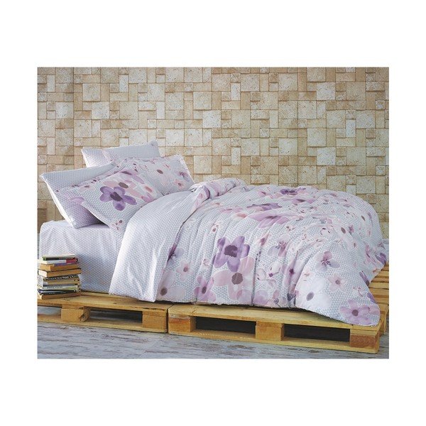 Obliečky s prestieradlom Saskia, 160x220 cm-image-1