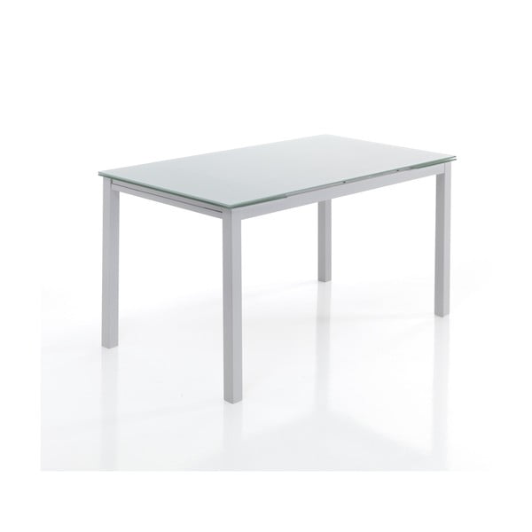Rozkladací jedálenský stôl so sklenenou doskou 80x140 cm New Daily – Tomasucci