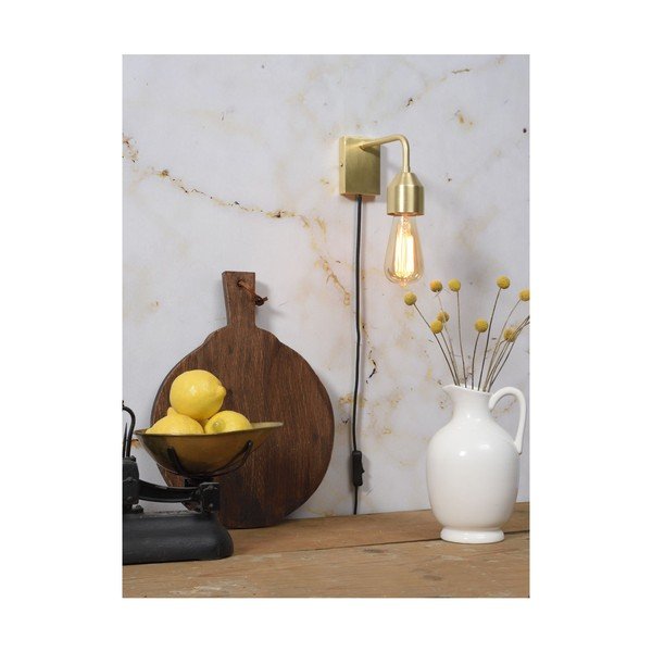 Nástenné svietidlo v zlatej farbe Madrid – it's about RoMi-image-3