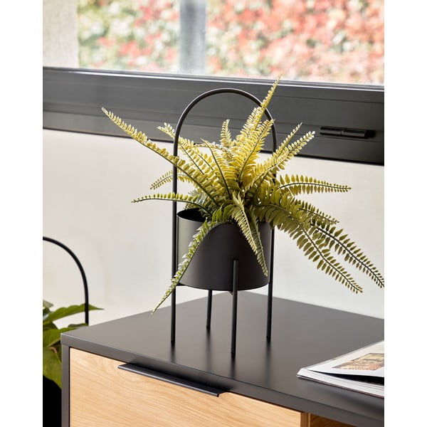 Kovové obaly na kvetináče v súprave 2 ks ø 25 cm Mash – Kave Home-image-2