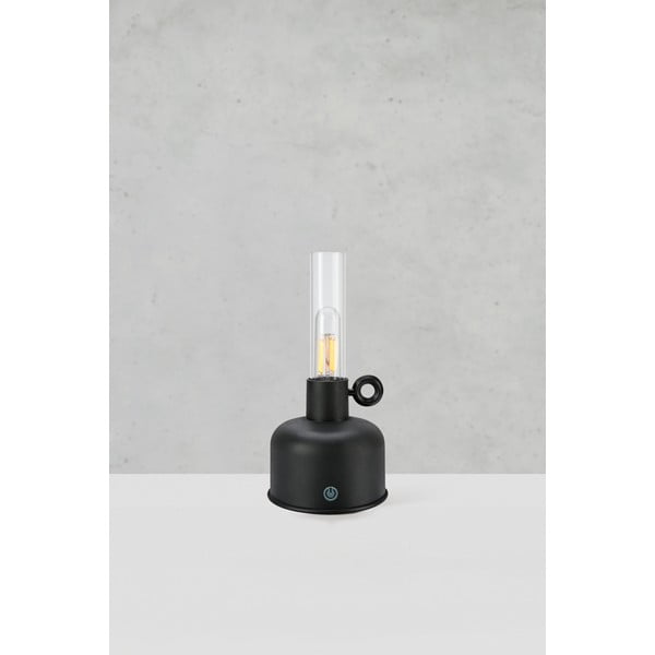 Čierna LED stolová lampa (výška 22 cm) Astrid – Markslöjd-image-3