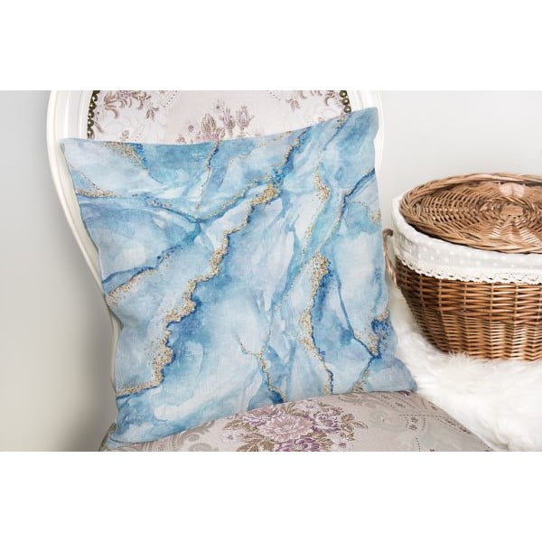 Obliečka na vankúš Minimalist Cushion Covers Aquatic Marble, 45 x 45 cm-image-2