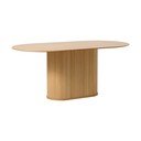 Jedálenský stôl s doskou v dubovom dekore 95x180 cm Nola – Unique Furniture
