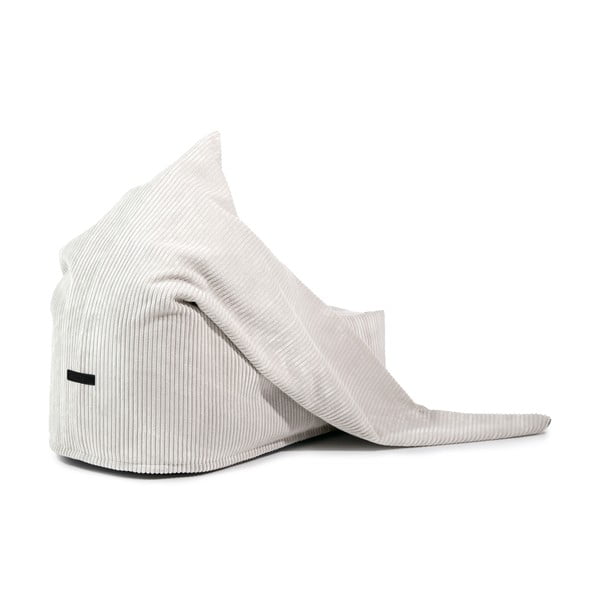 Tmavosivý menčestrový detský sedací vak Cocoon 120 – SLOWDOWN-image-3