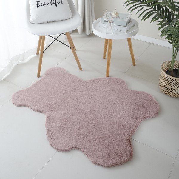 Svetloružový detský koberec 80x100 cm Caty – Ayyildiz Carpets-image-1