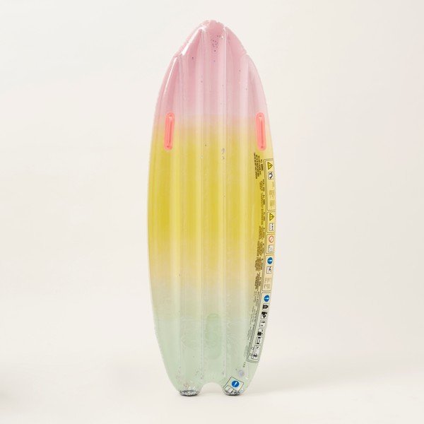 Nafukovacie ležadlo Sunnylife Ride With Me Rainbow Ombre-image-1