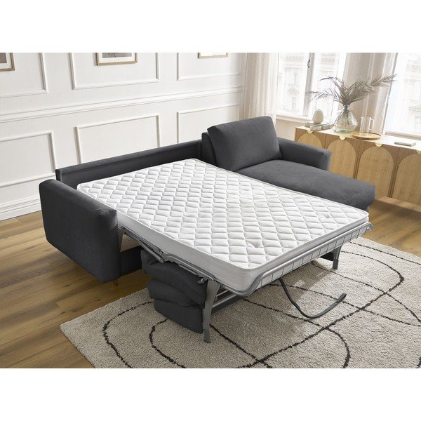 Čierna rohová pohovka Nouveau Cocoone – Bobochic Paris-image-1