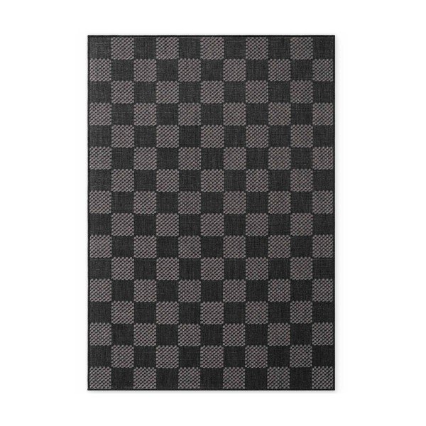 Čierny/krémovobiely vnútorný a vonkajší koberec 120x170 cm Haringey Dorothy – Ted Baker