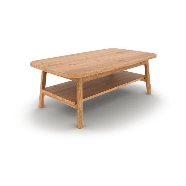 Konferenčný stolík z dubového dreva v prírodnej farbe 70x110 cm Twig – The Beds-image-2