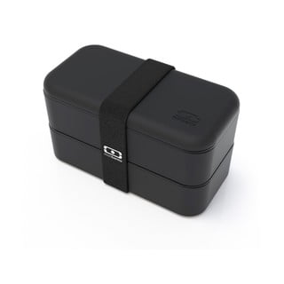 Čierny desiatový box Monbento Original