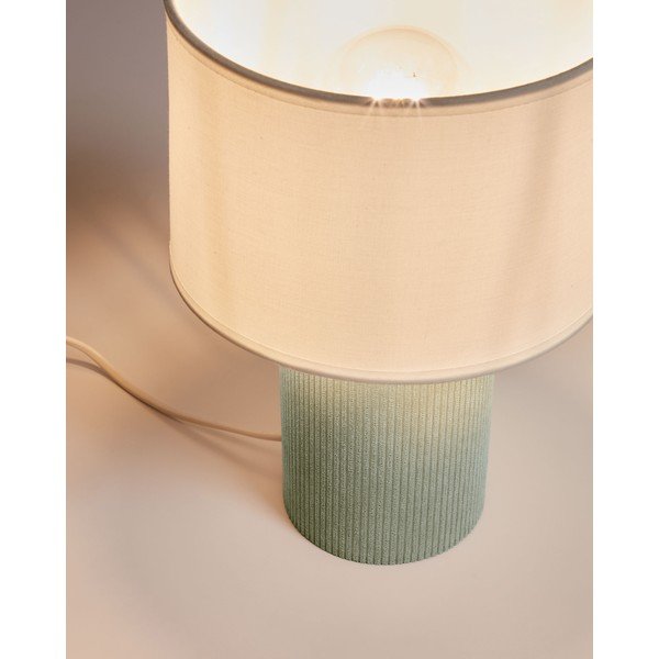 Biela/tyrkysovomodrá detská lampička Bianella – Kave Home-image-2