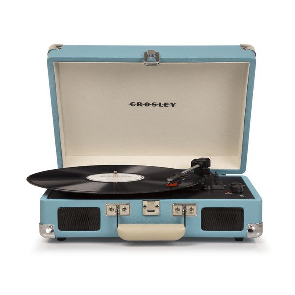 Svetlomodrý gramofón Crosley Cruiser Plus-image-2