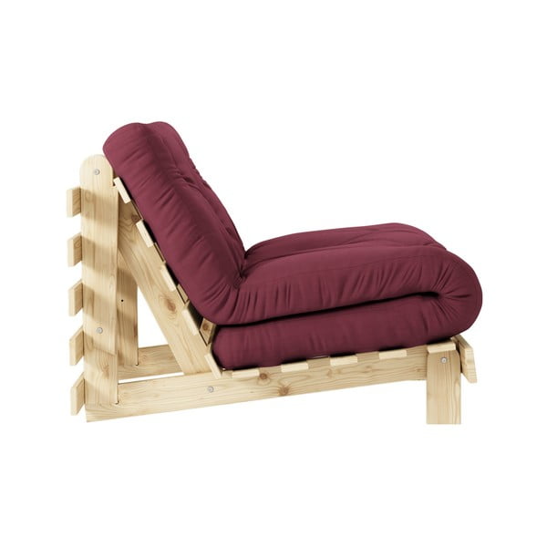 Variabilné kreslo Karup Design Roots Raw/Bordeaux-image-4