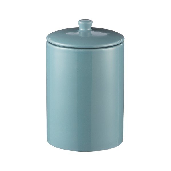 Tyrkysovomodrá dóza na potraviny Mason Cash Classic Kitchen, výška 19 cm
