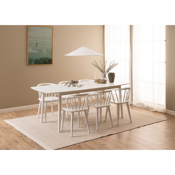 Biela jedálenská stolička Ida – Actona-image-2