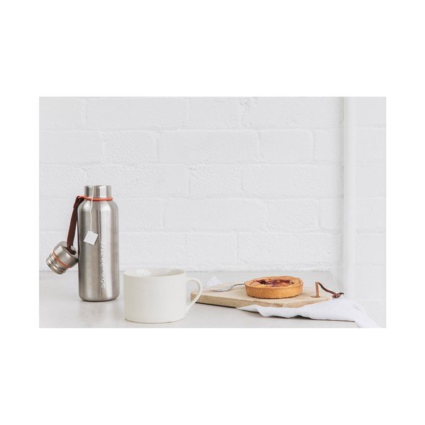 Olivovozelená dvojstenná antikoro termofľaša Black + Blum Insulated Vacuum Bottle, 500 ml-image-4