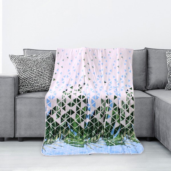 Deka z mikrovlákna AmeliaHome Explosion, 150 × 200 cm-image-1
