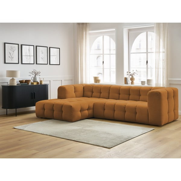 Okrovožltá rohová pohovka (ľavý roh) Cloud – Bobochic Paris-image-1