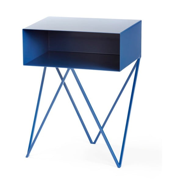 Modrý príručný stolík &New Robot