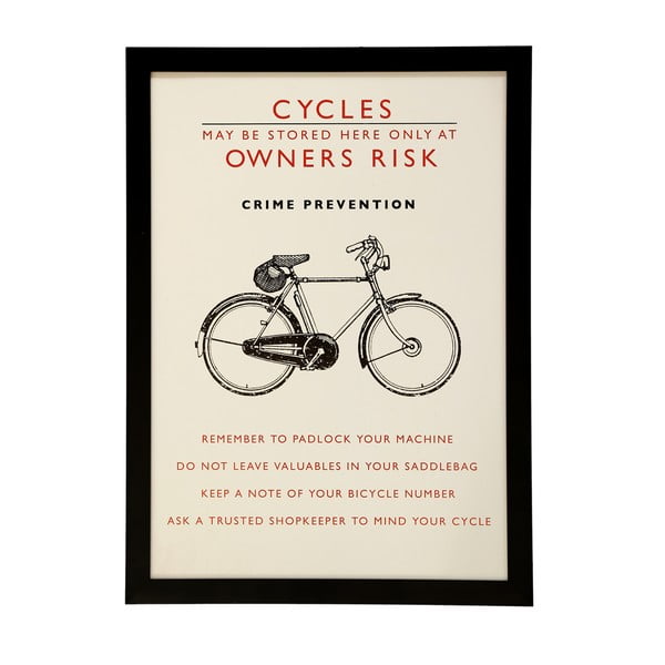 Nástenný obraz Rex London Bicycle
