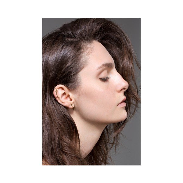 Strieborná náušnica Bepart Double Earcuff-image-1