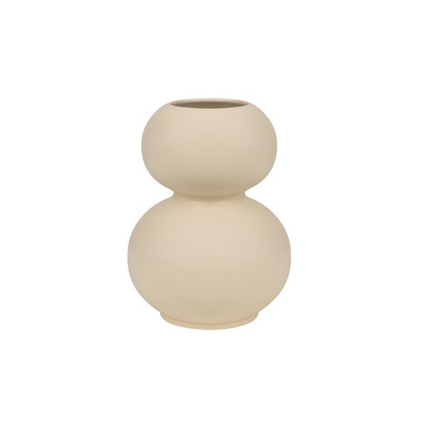 Béžová keramická váza (výška  36 cm) Tuga – noo.ma