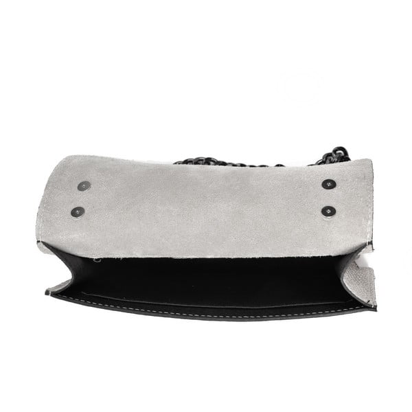 Béžová kožená listová kabelka Renata Corsi Fiona-image-3