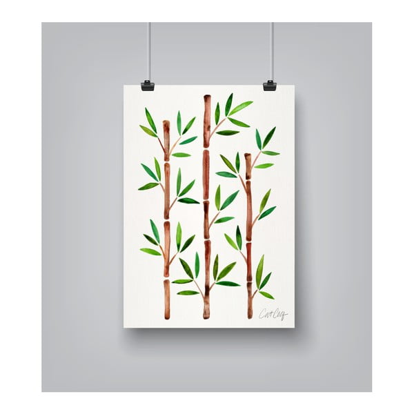 Plagát Americanflat Bamboo, 30 x 42 cm