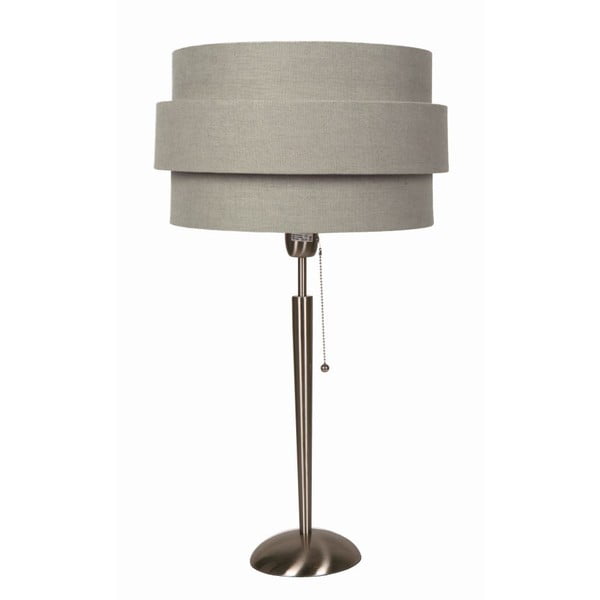 Stolná lampa Revival Satin/Grey