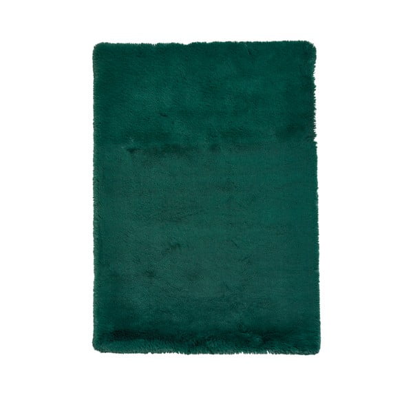 Smaragdovozelený koberec Think Rugs Super Teddy, 80 x 150 cm