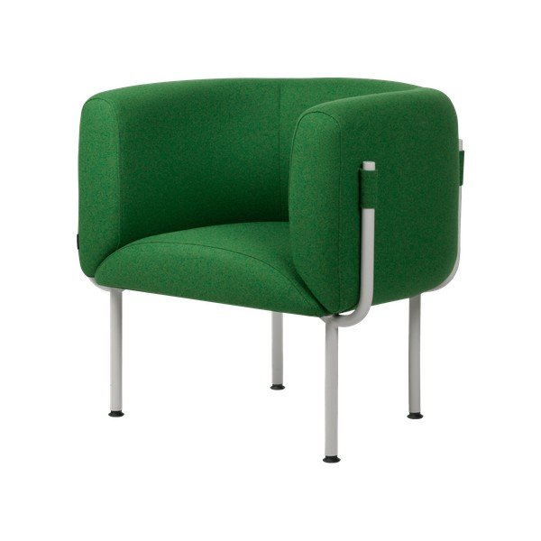 Zelené kreslo Ubi – noo.ma