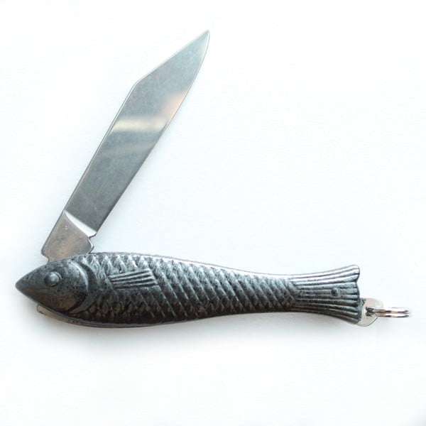 Čierny český nožík rybička