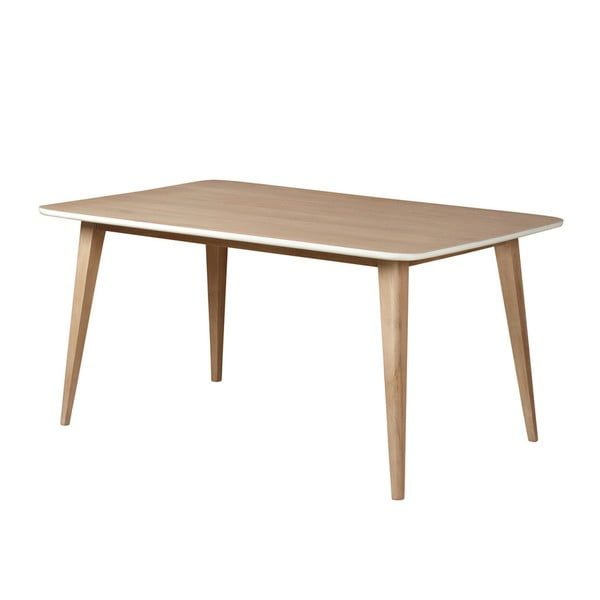 Jedálenský stôl z masívneho mangového dreva Woodjam Play Light, 160 cm