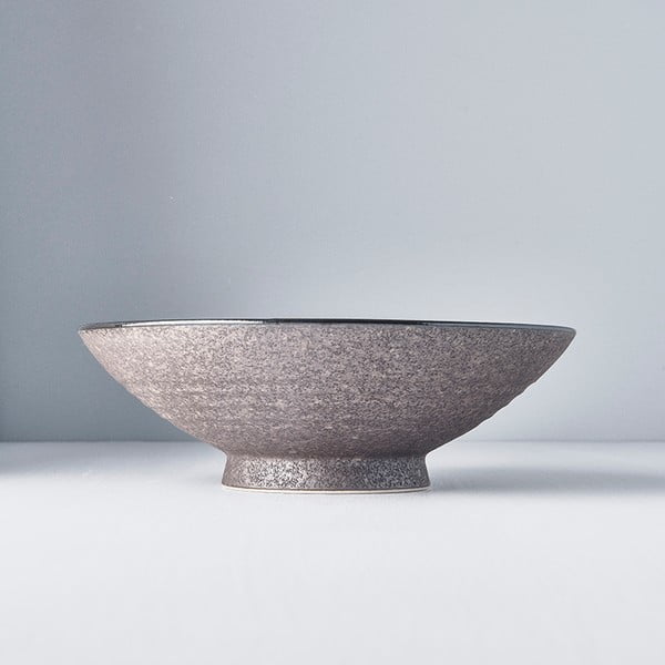 Béžová keramická vysoká miska na polievku Mij Earth, ø 24 cm-image-2