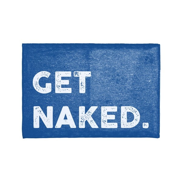 Modrá kúpeľňová predložka 60x40 cm Naked - Really Nice Things